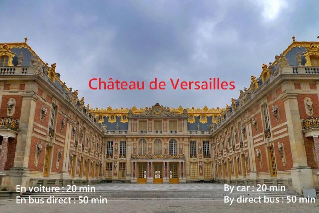 Appartement 4 Pieces - La Rose Des Yvelines - Classe 3 Etoiles Трап Екстериор снимка